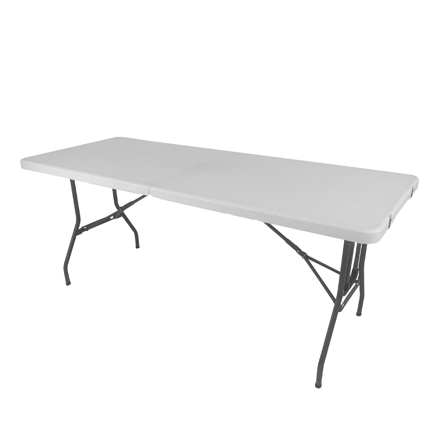 The Rolling Table - 6 ft. Folding Table on Wheels - Team Colors - White - Creative Wagons