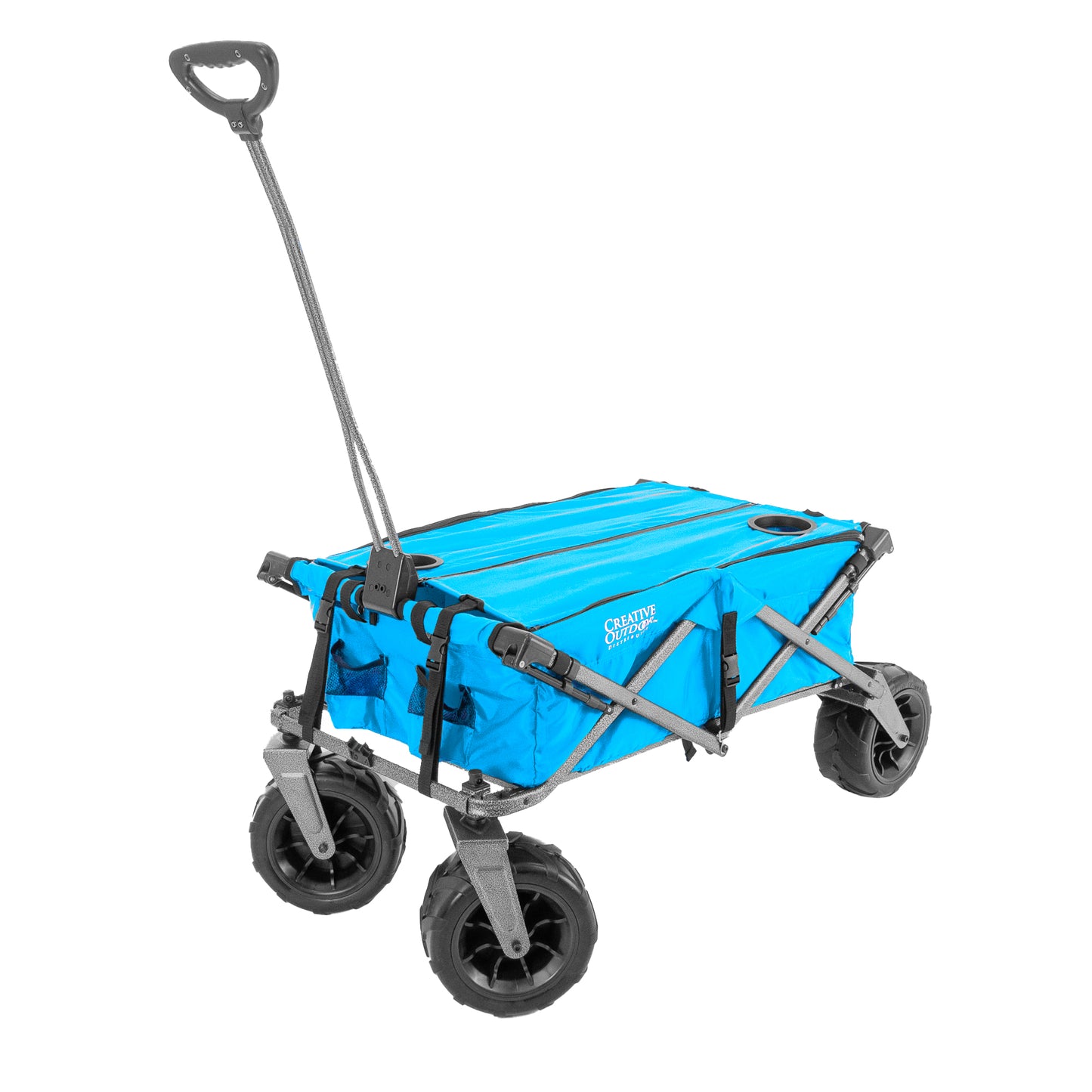 XXL Hauler Deluxe with Cooler Rack | Sky Blue - Creative Wagons