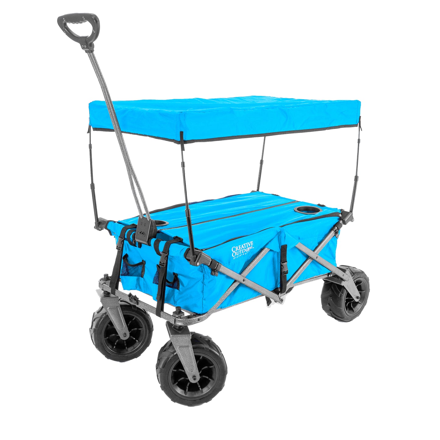 XXL Hauler Deluxe with Cooler Rack | Sky Blue - Creative Wagons