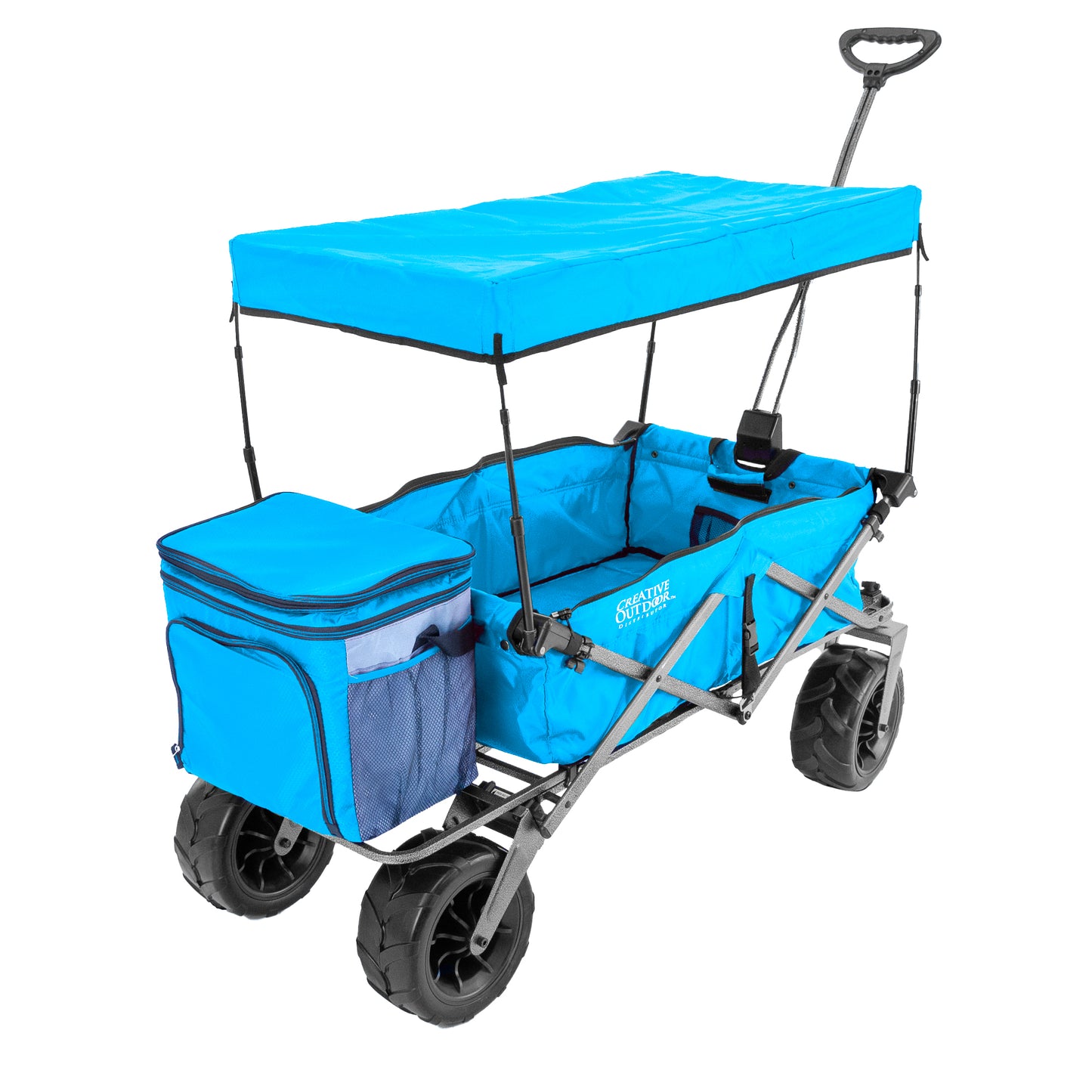 XXL Hauler Deluxe with Cooler Rack | Sky Blue - Creative Wagons