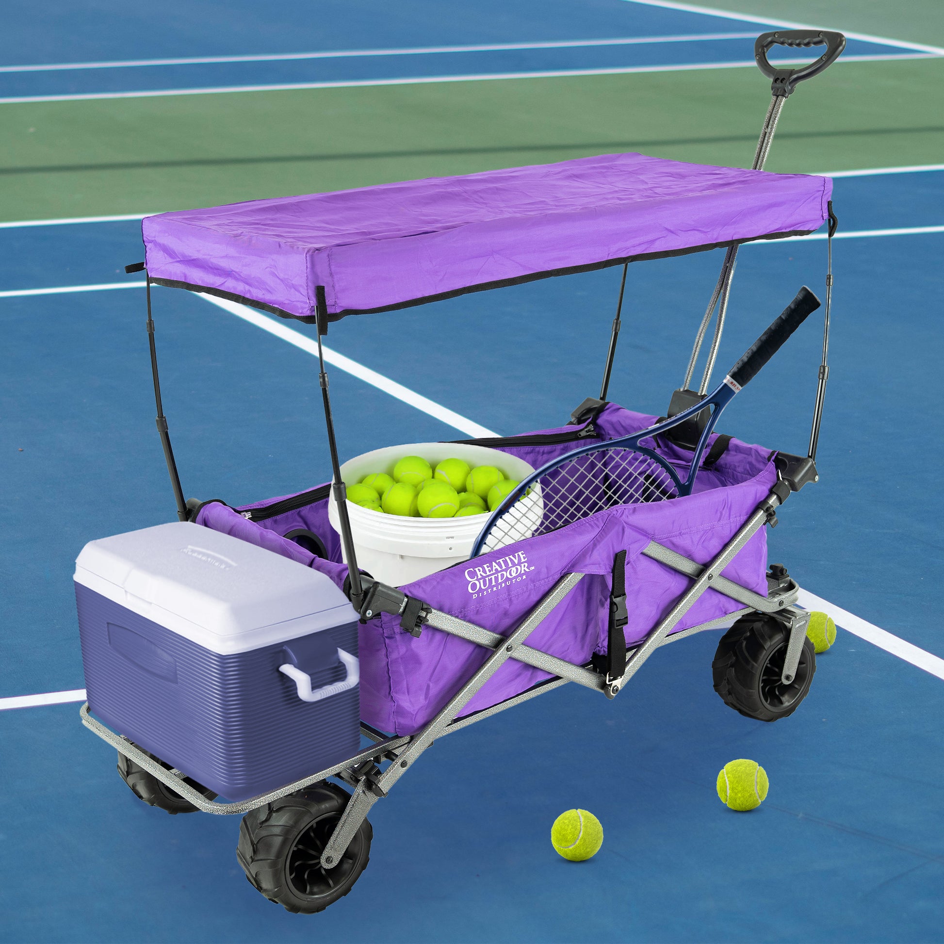 All-Terrain Deluxe Wagon - Purple - Creative Wagons
