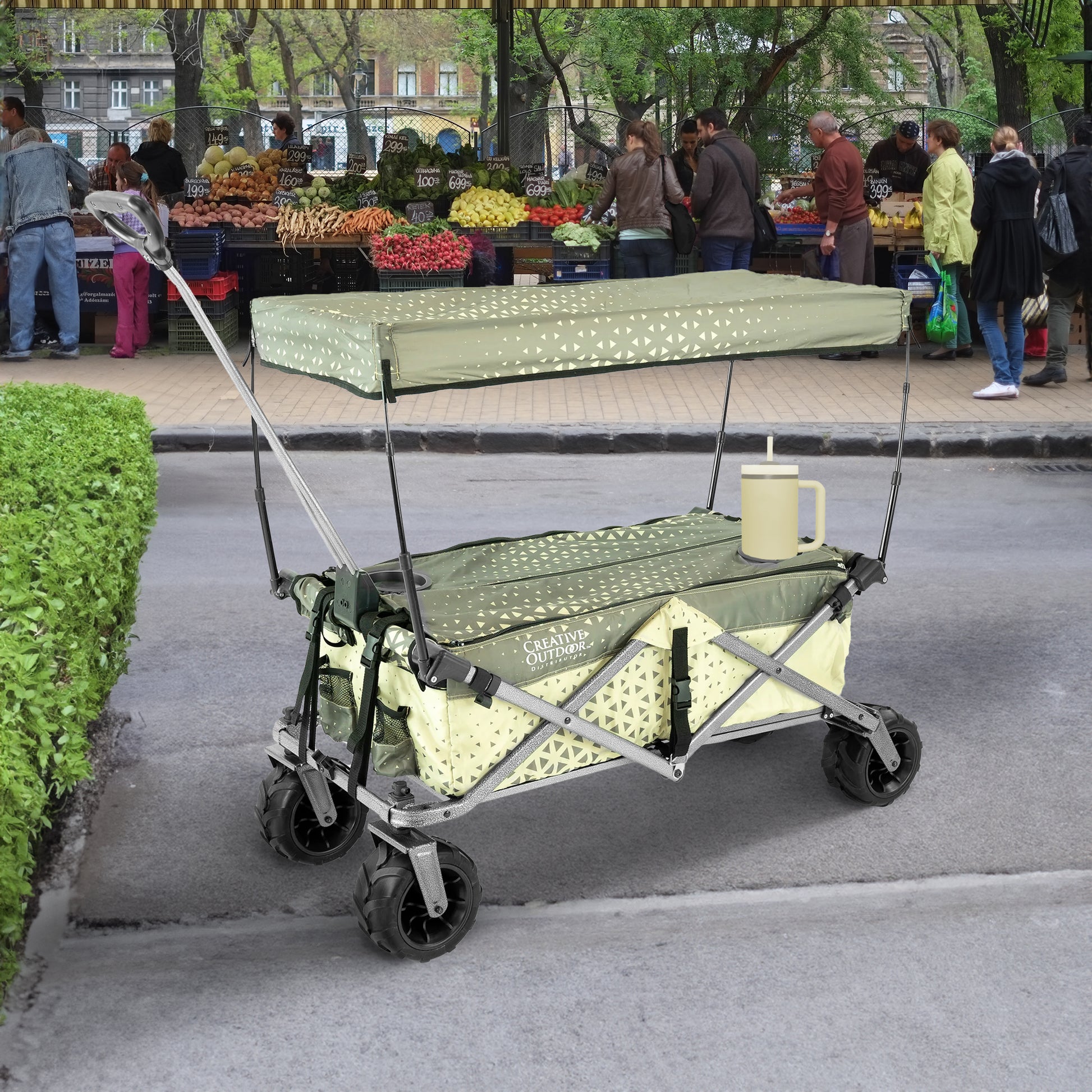 All-Terrain Deluxe Wagon - Earth Diamond - Creative Wagons
