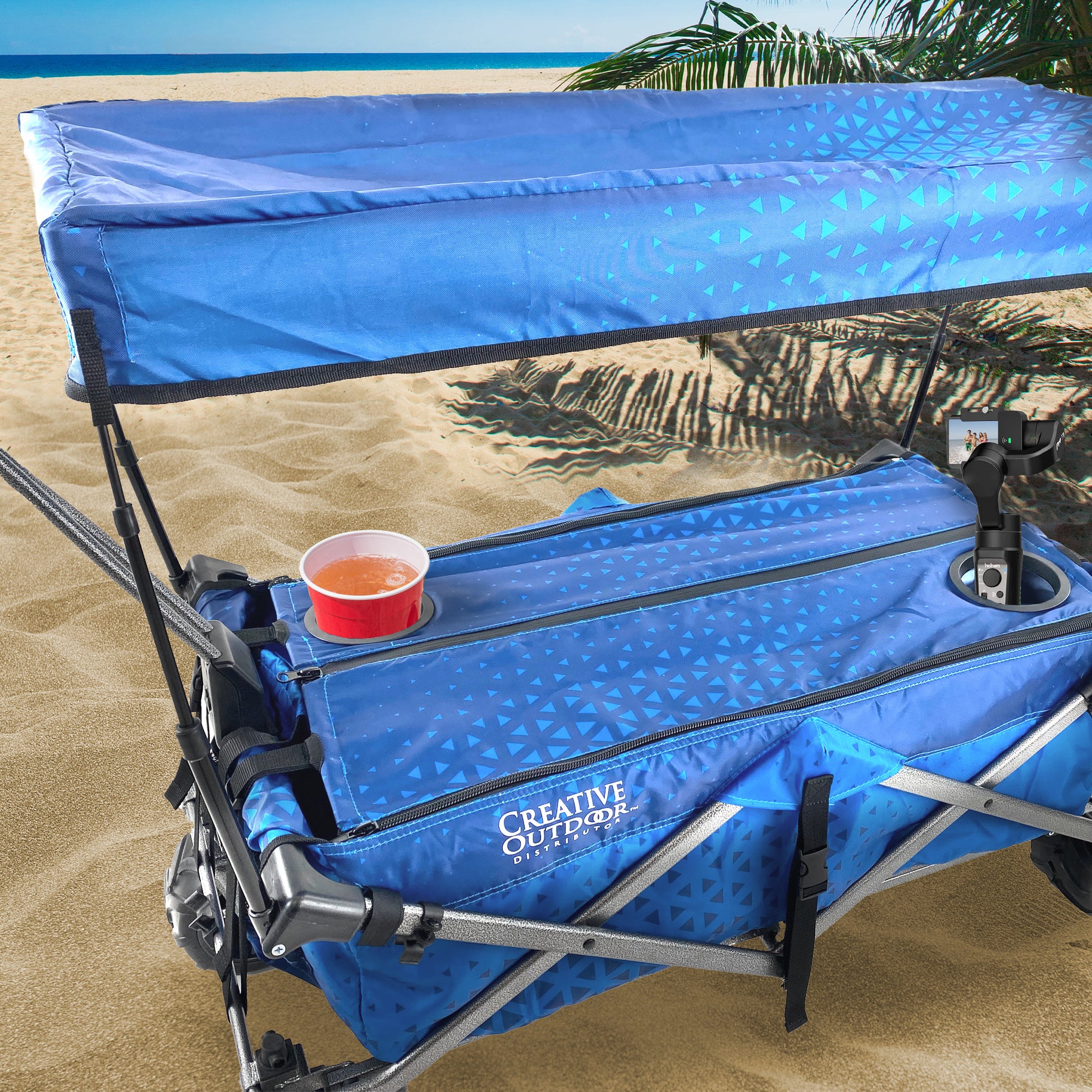 All-Terrain Deluxe Wagon - Ocean Diamond - Creative Wagons