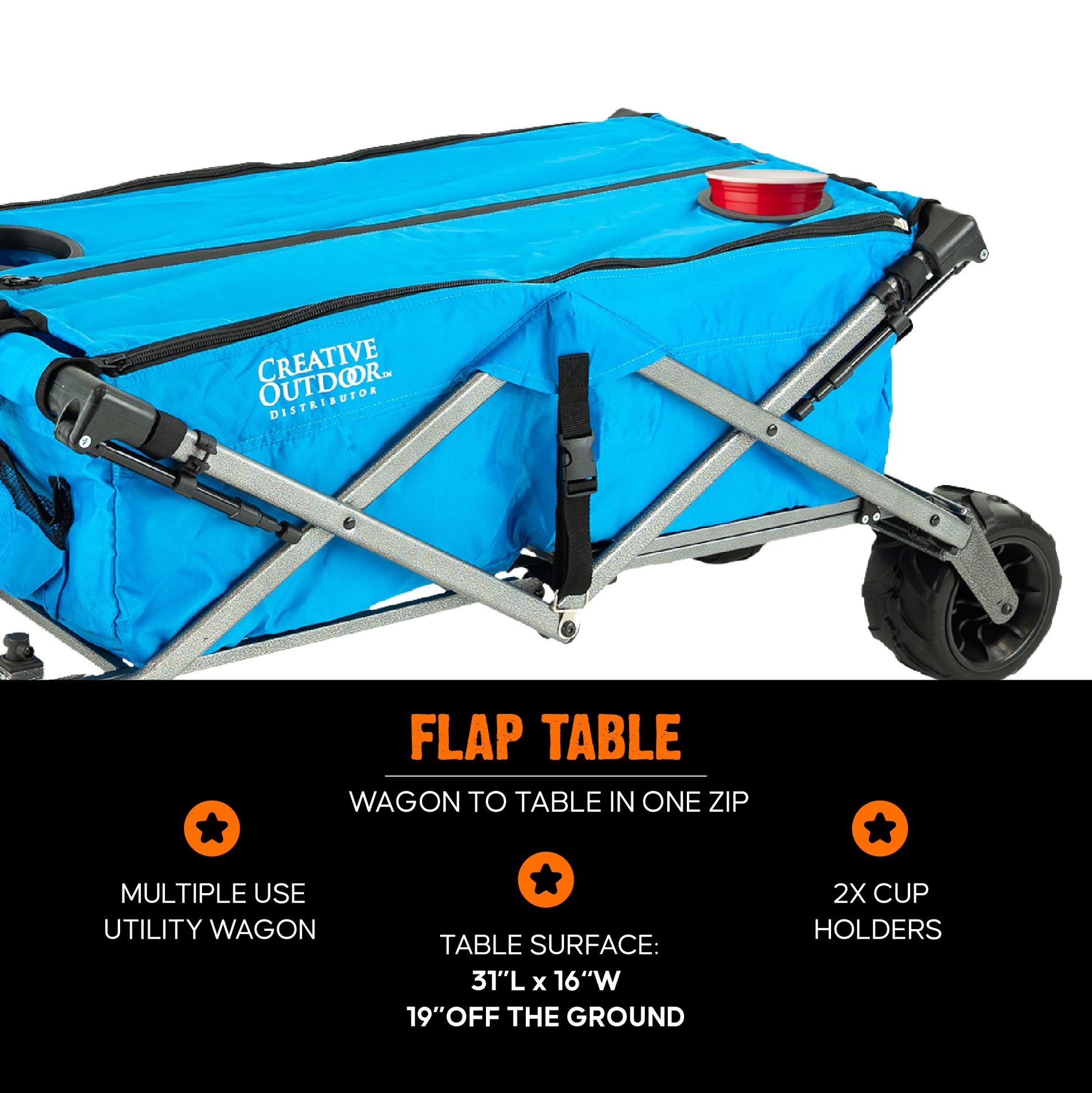 All-Terrain Deluxe Wagon - Creative Wagons