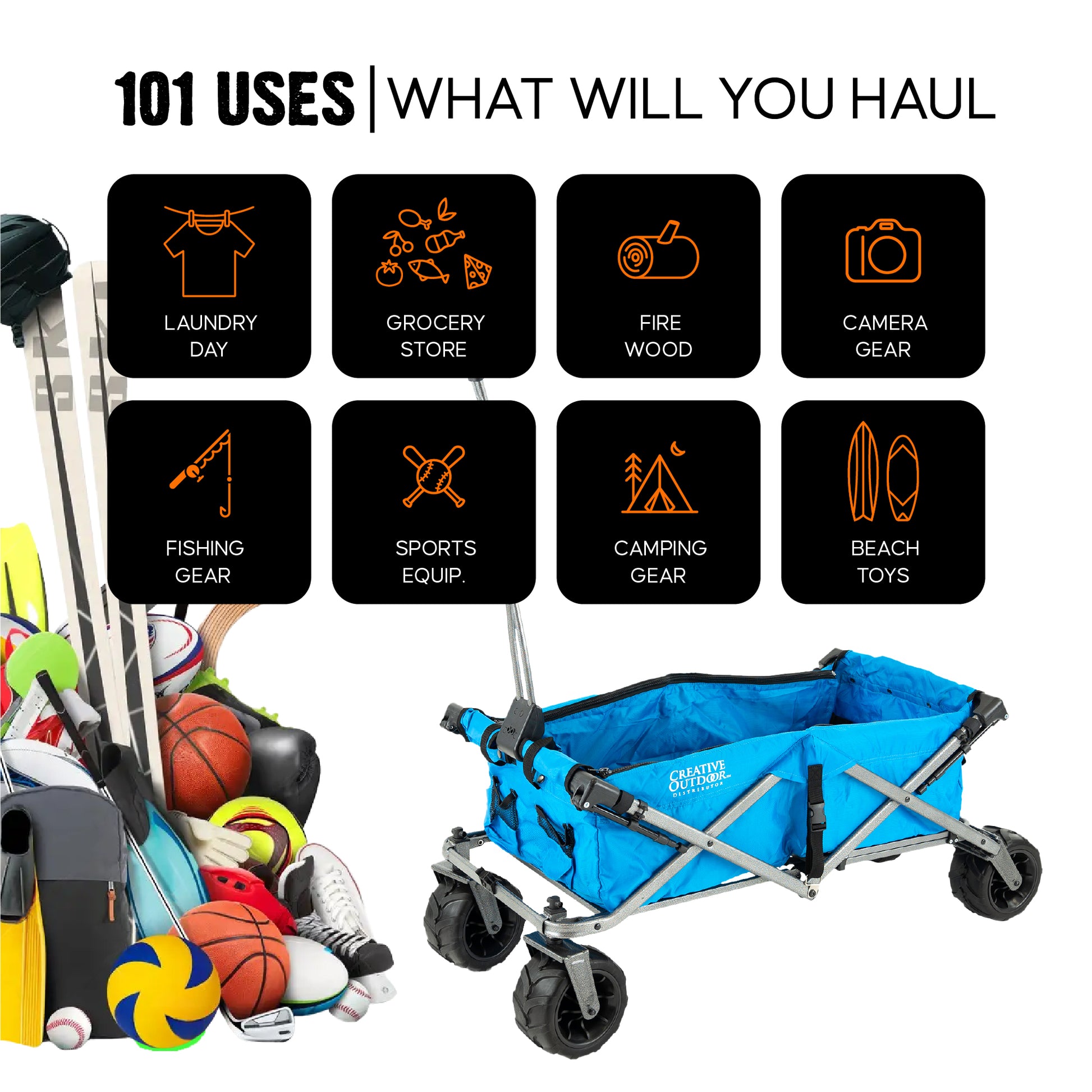 All-Terrain Deluxe Wagon - Creative Wagons