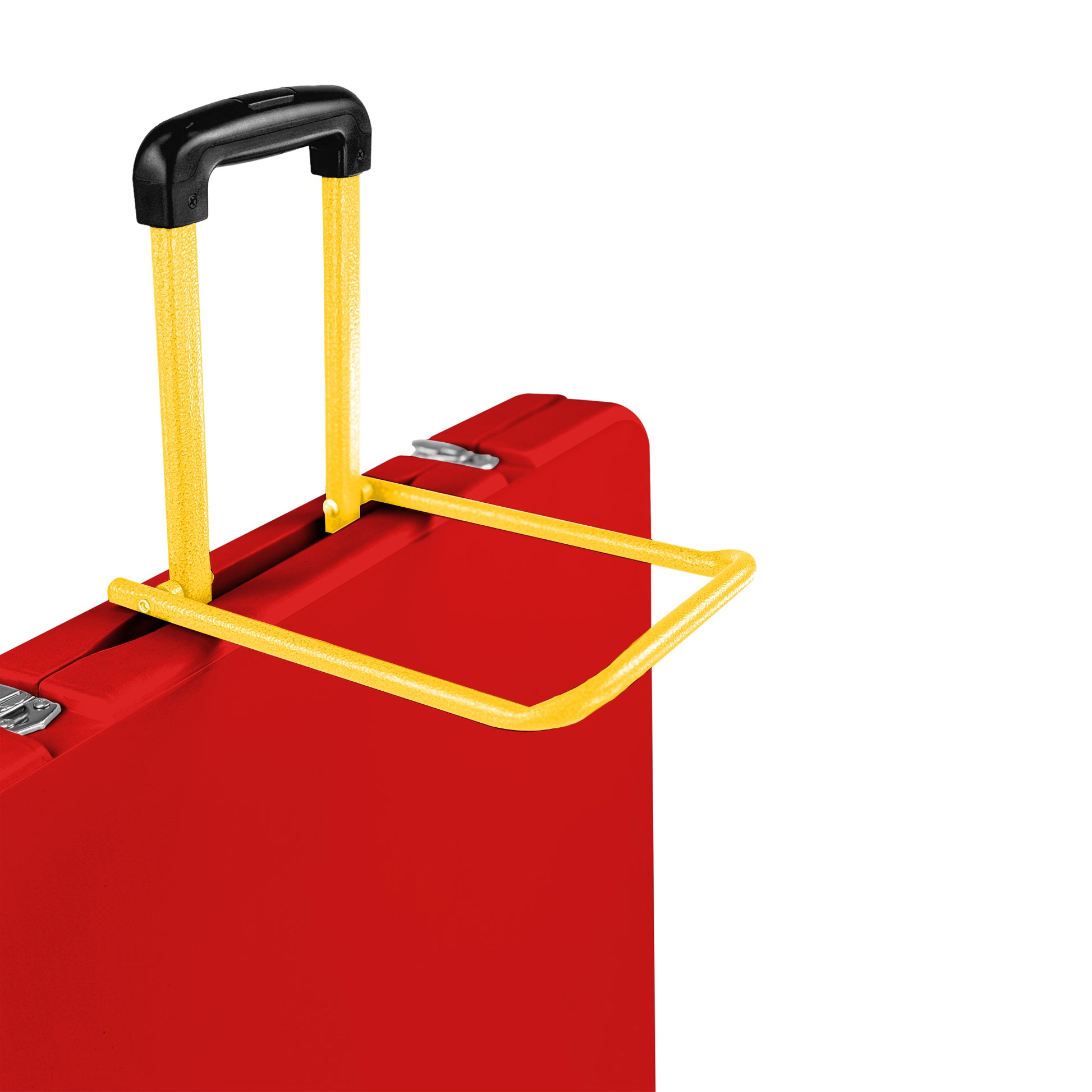 The Rolling Table - 6 ft. Folding Table on Wheels - Team Colors - Red & Yellow - Creative Wagons