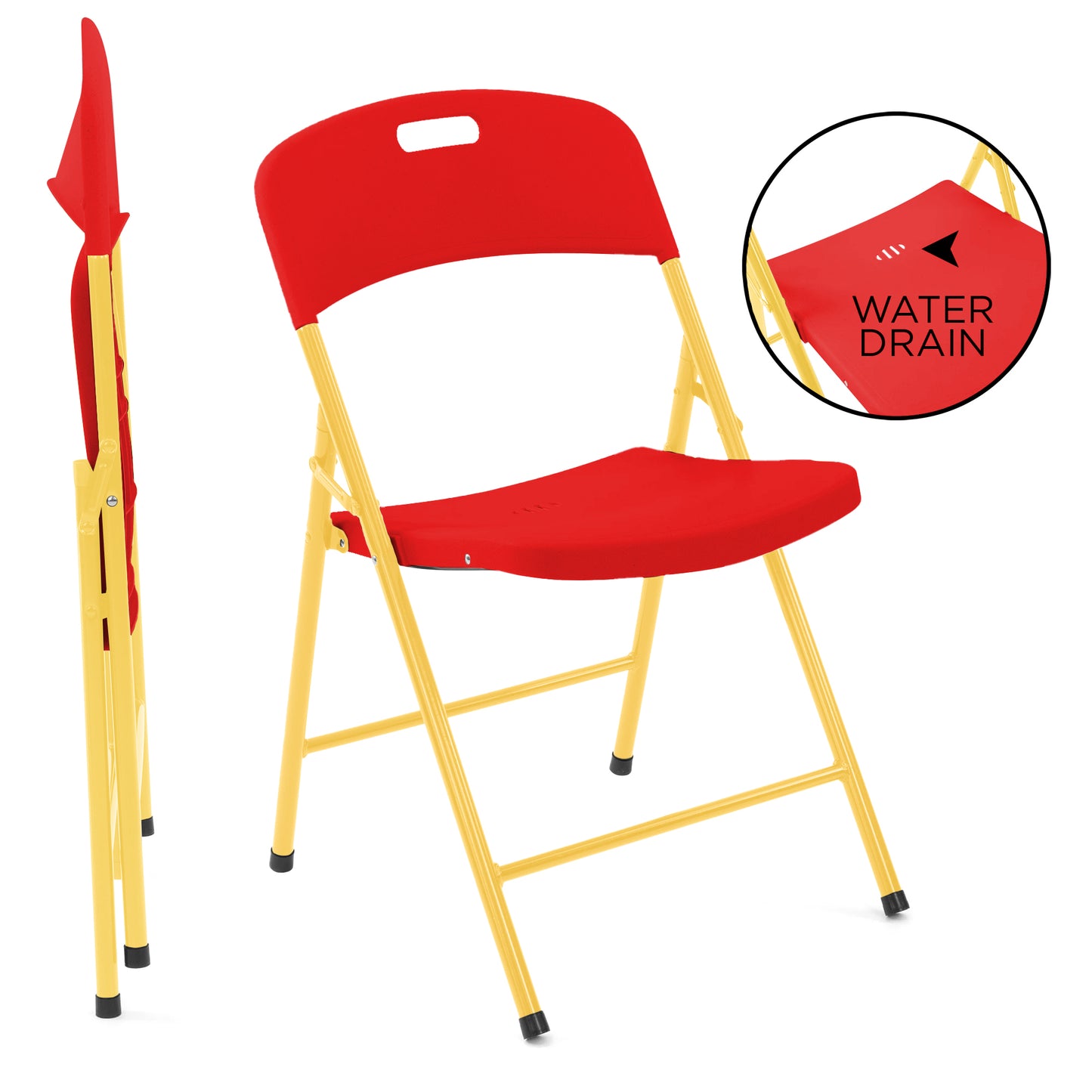 Picnic Folding Chairs - Set of Four - All Colors - Creative Wagons