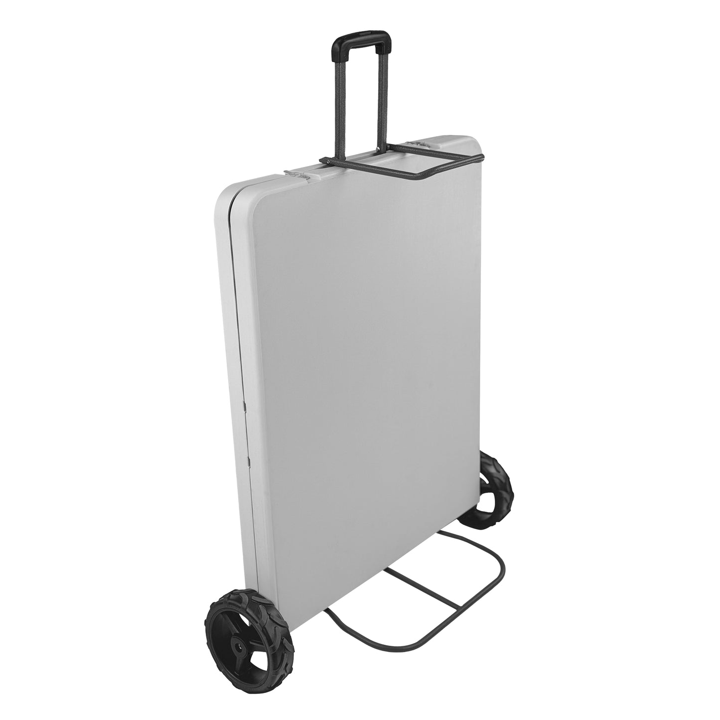 The Rolling Table - 6 ft. Folding Table on Wheels - Team Colors - White - Creative Wagons
