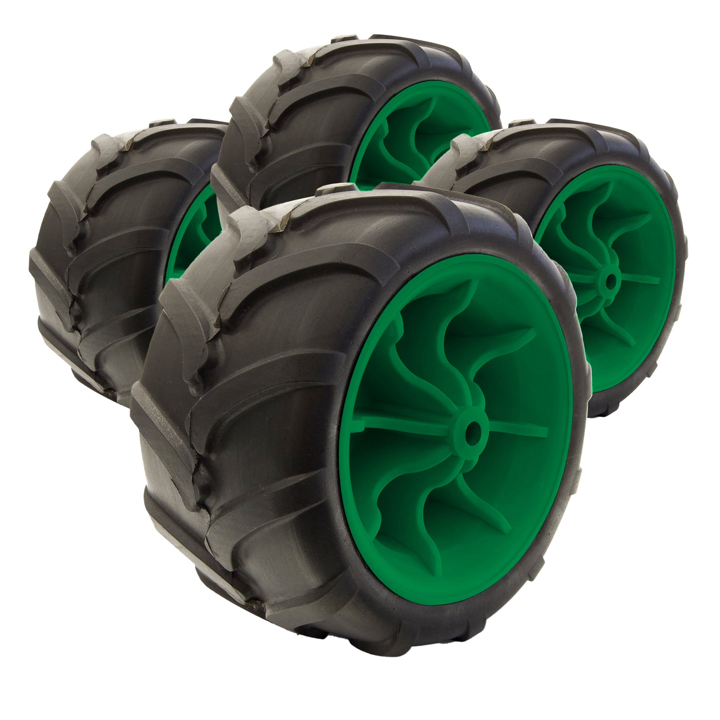 All-Terrain Replacement 7" Wheels | 4 Pack - Creative Wagons