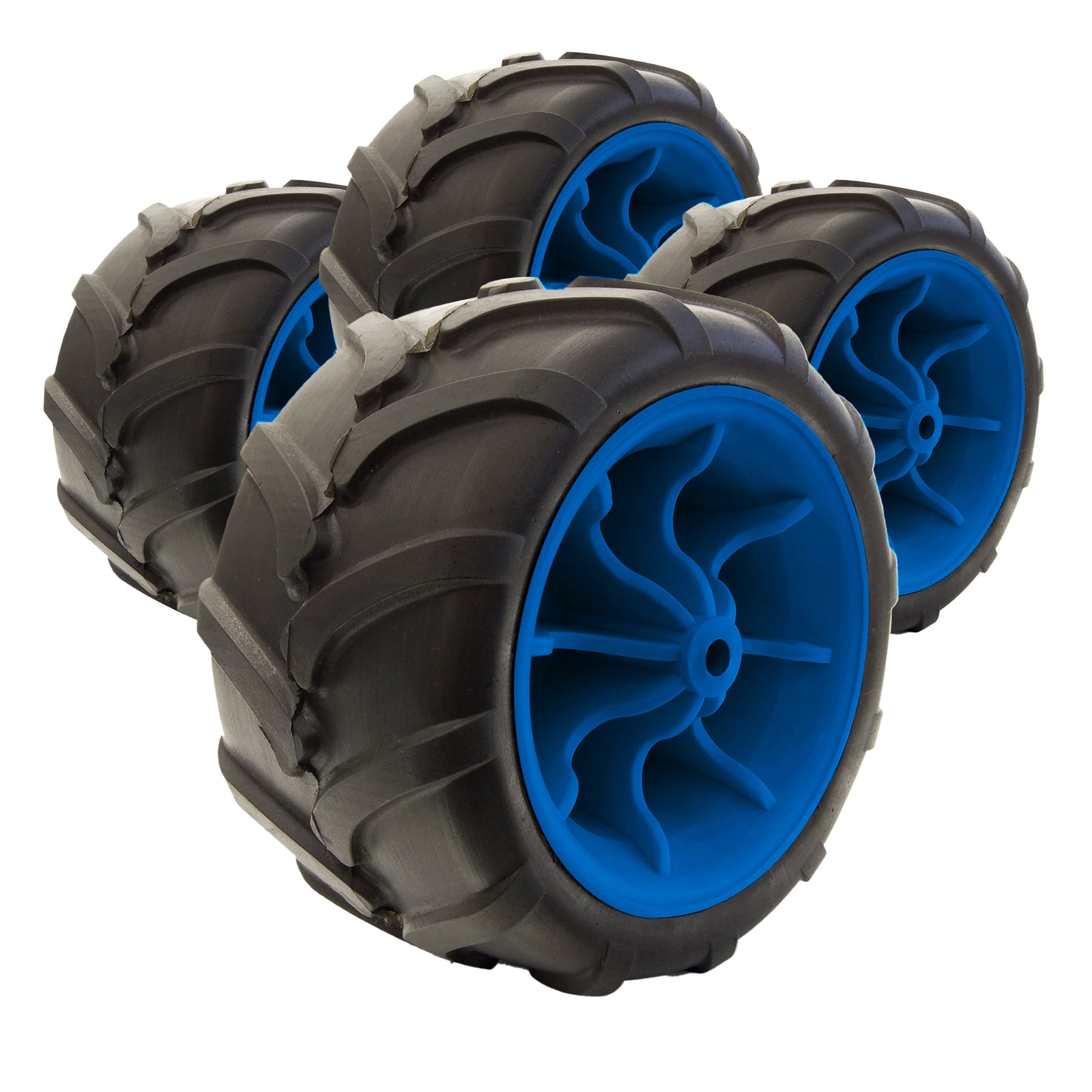 All-Terrain Replacement 7" Wheels | 4 Pack - Creative Wagons