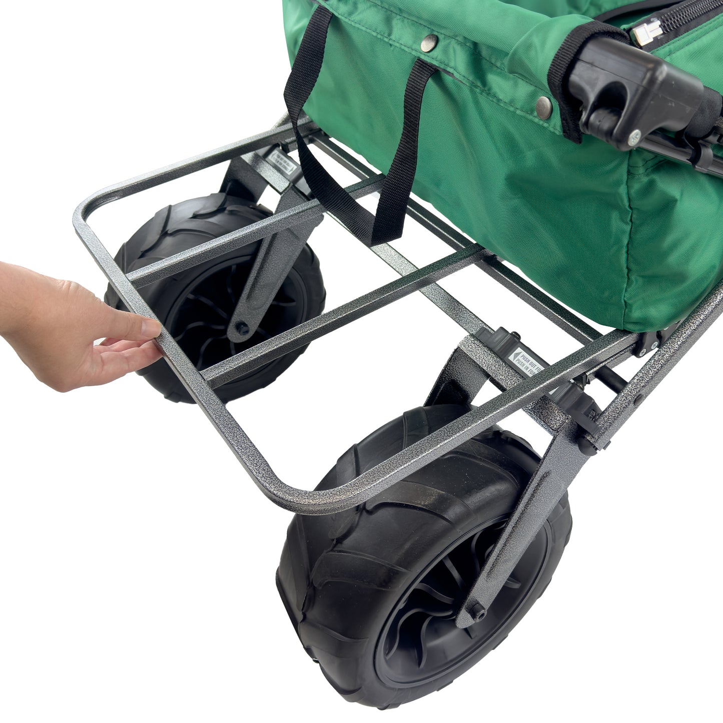 XXL Hauler Deluxe with Cooler Rack | Green - Creative Wagons