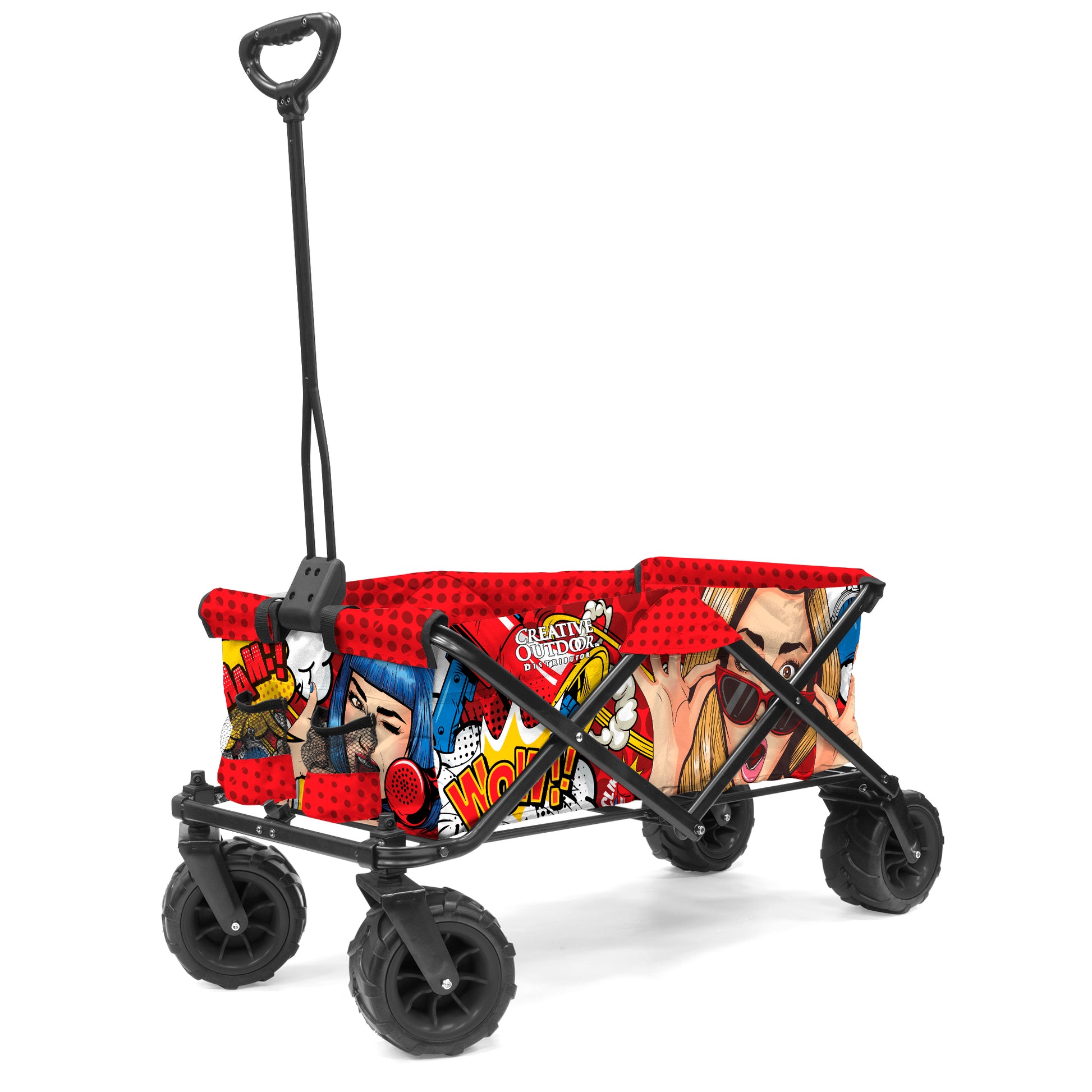 All-Terrain Folding Collapsible Beach Wagon | Heavy Duty | All Colors - Creative Wagons