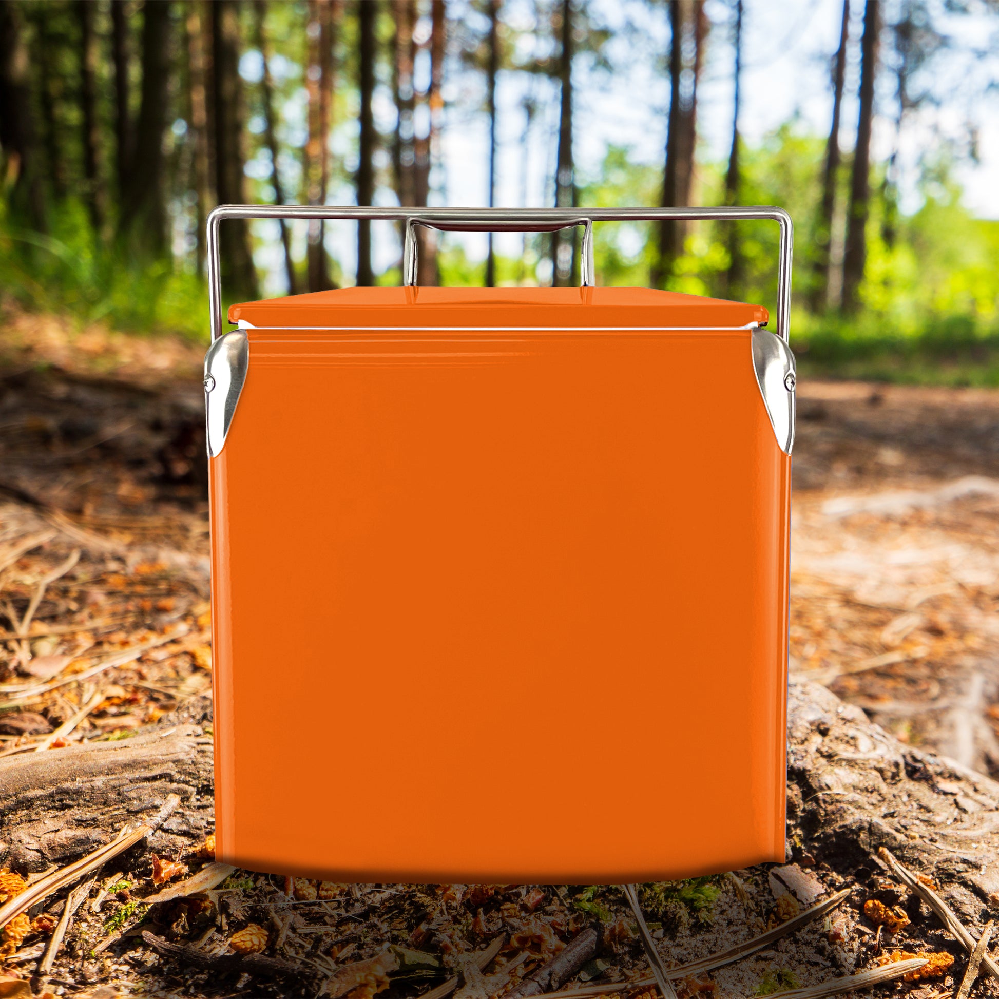 Retro Legacy Cooler | Orange - Creative Wagons