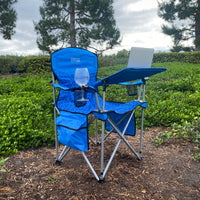 Thumbnail for iChair Folding Wine Chair with Adjustable Table | Ocean Diamond - Creative Wagons