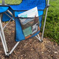 Thumbnail for iChair Folding Wine Chair with Adjustable Table | Ocean Diamond - Creative Wagons