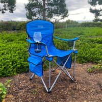 Thumbnail for iChair Folding Wine Chair with Adjustable Table | Ocean Diamond - Creative Wagons