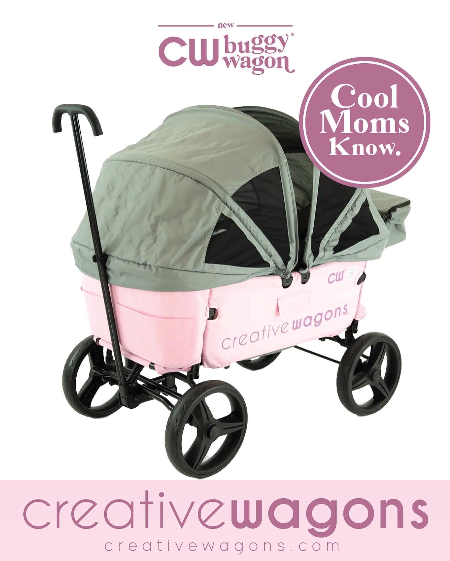 Wagon Buggy | Pink - Custom Folding Wagons