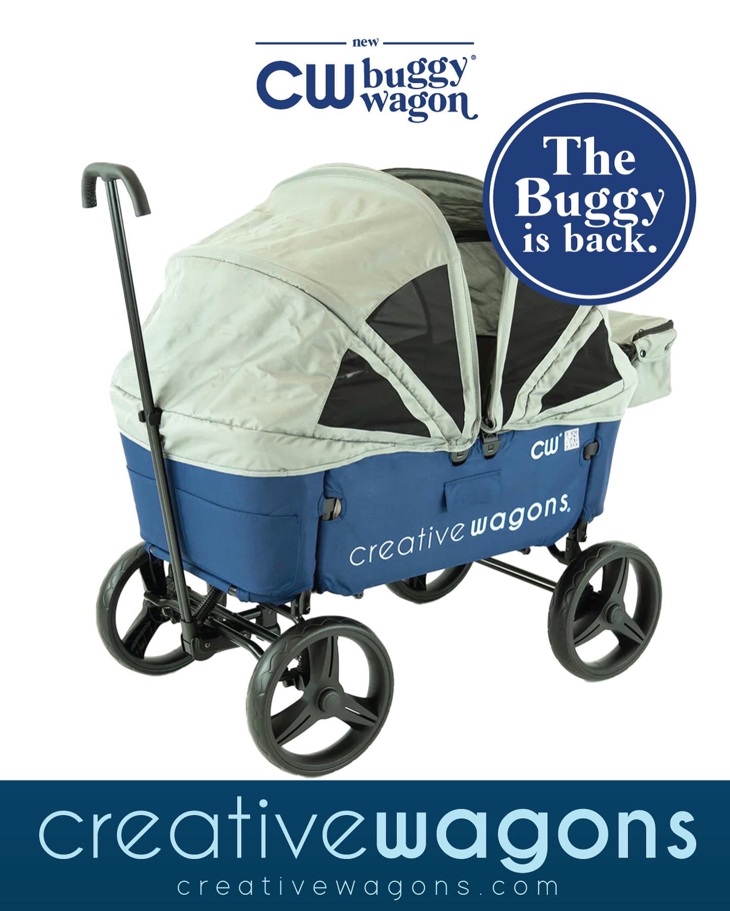 Wagon Buggy | Blue - Custom Folding Wagons