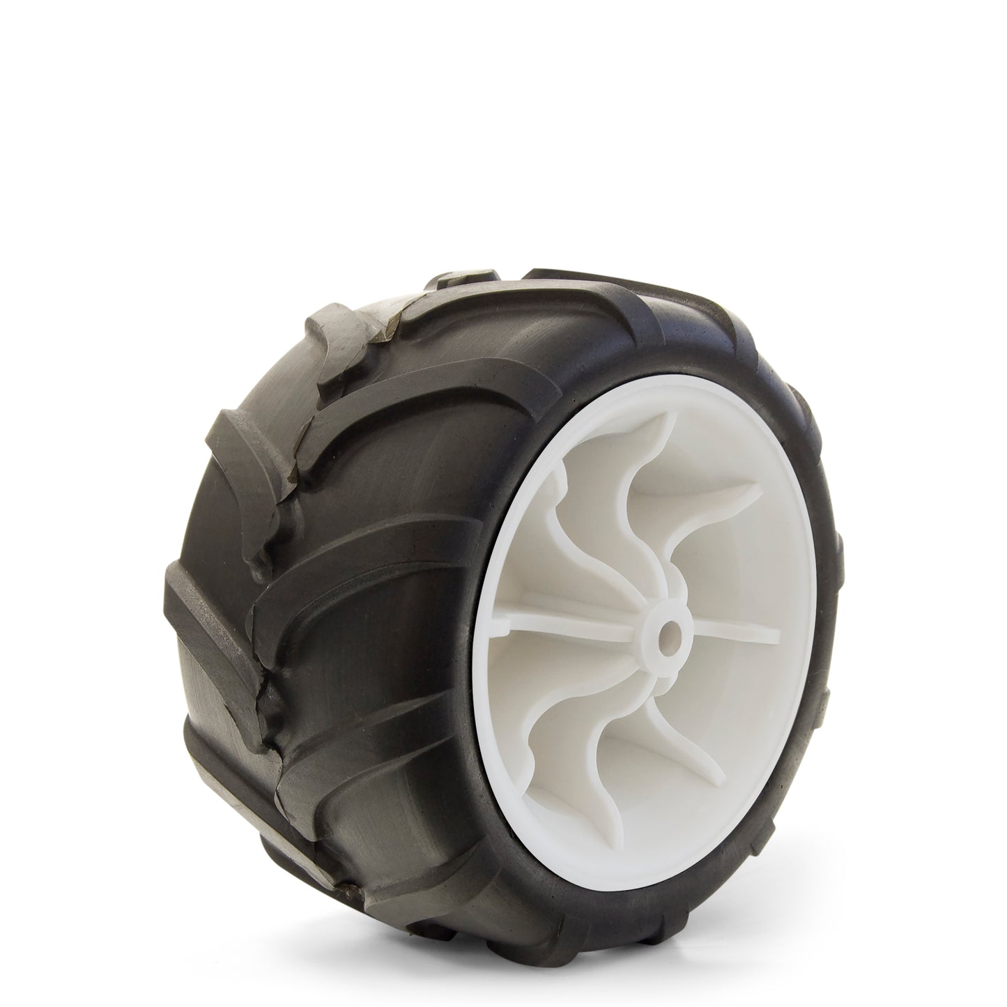 All-Terrain Folding Wagon Wheel Black/White