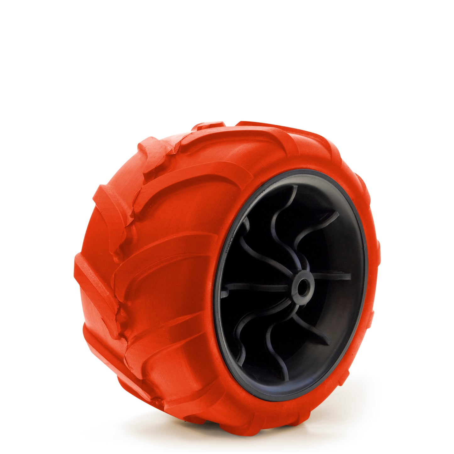 All-Terrain Folding Wagon Wheel Orange/Black