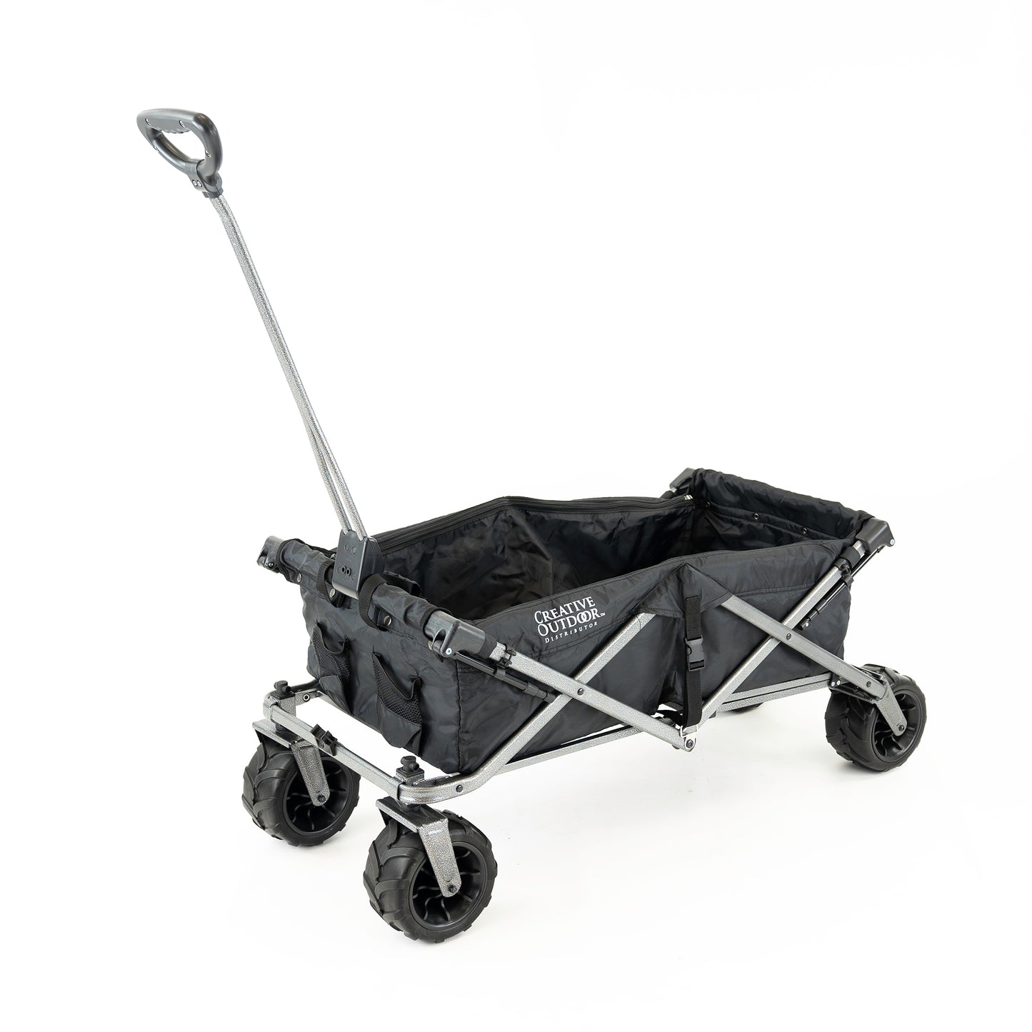 All-Terrain Deluxe Wagon - Black - Custom Folding Wagons