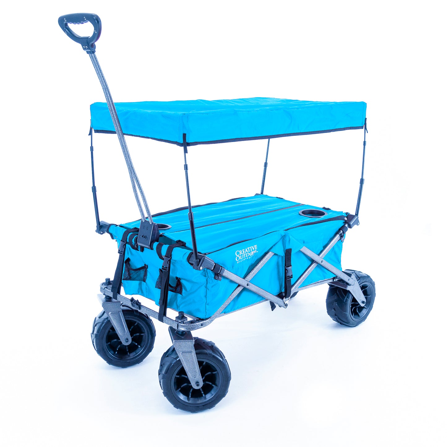 XXL Hauler Deluxe w/ Cooler Rack - Custom Folding Wagons