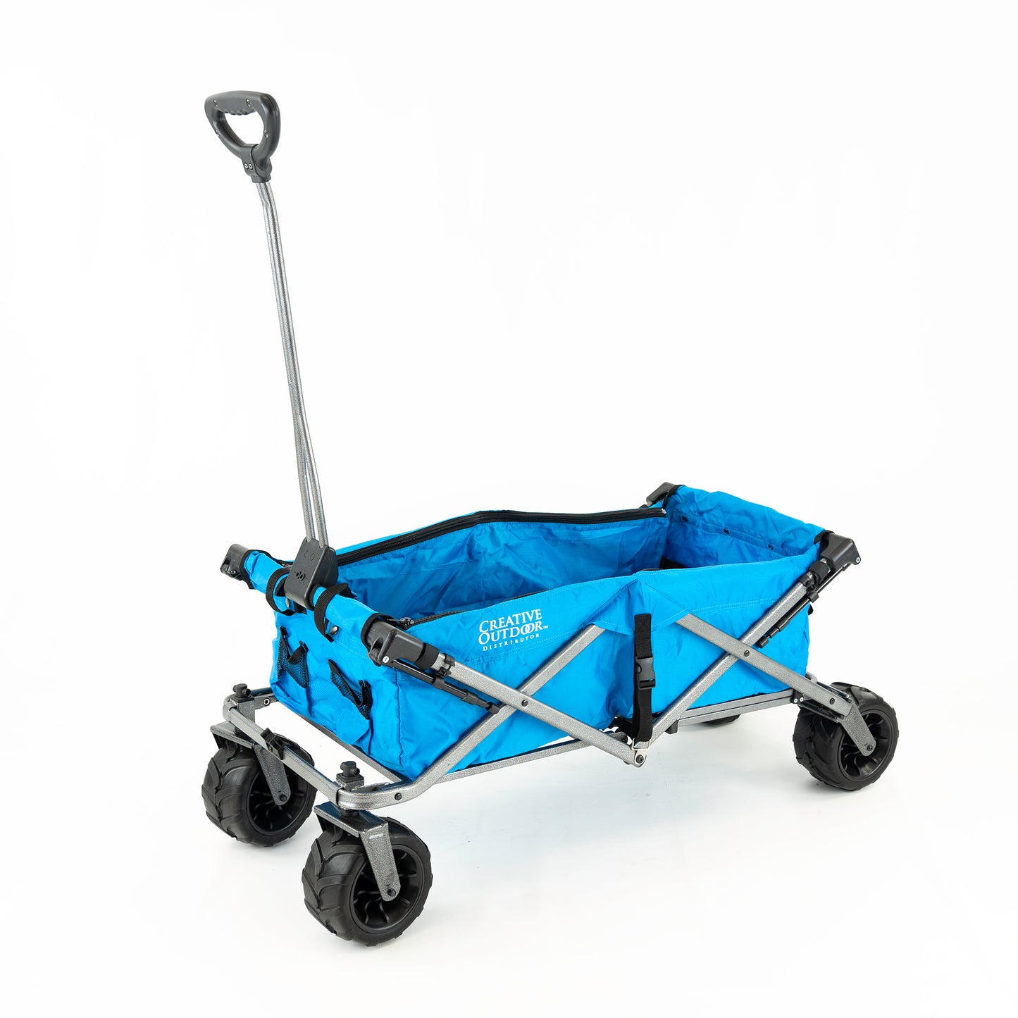 All-Terrain Deluxe Wagon - Blue - Custom Folding Wagons