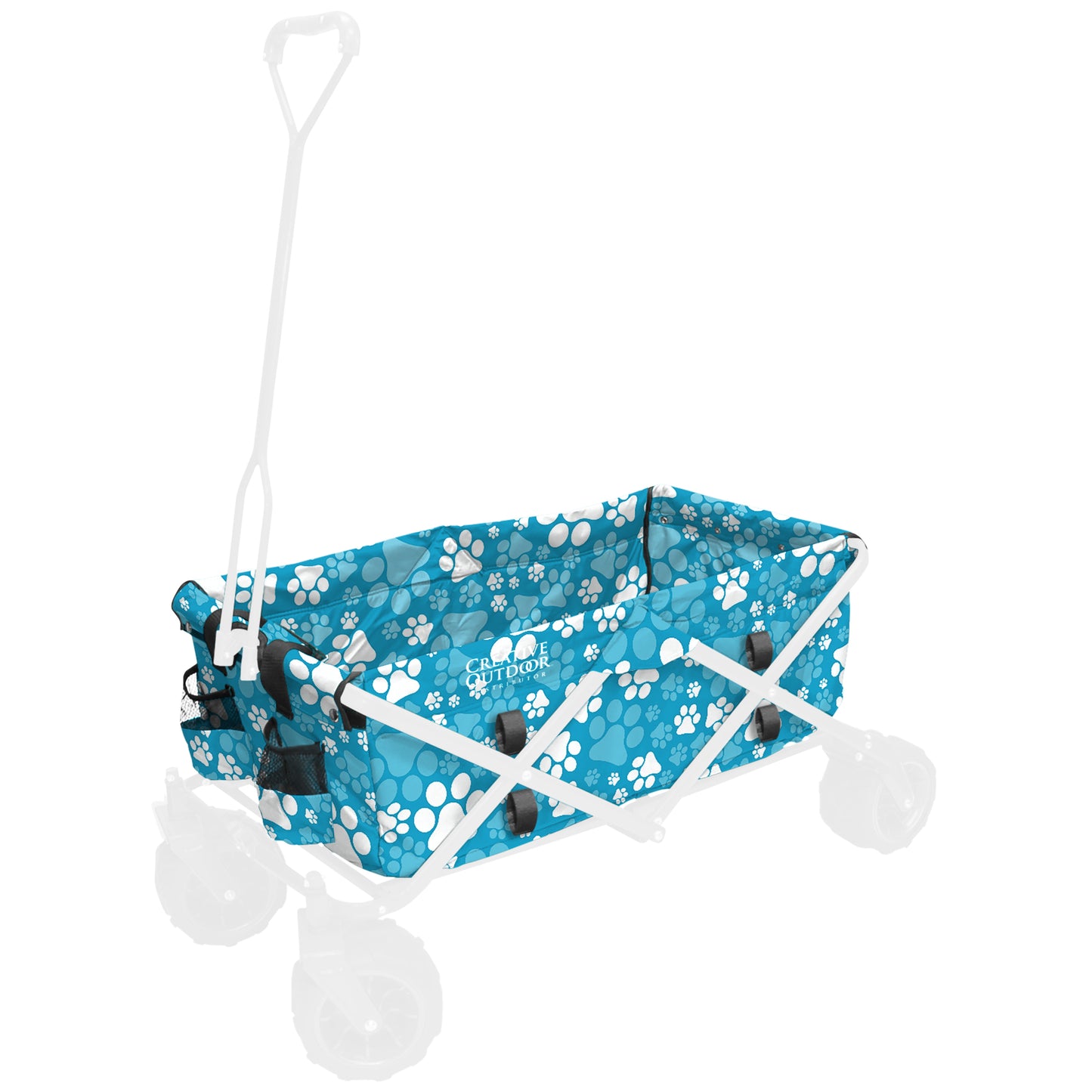 All-Terrain Folding Wagon Replacement Fabric - PAW PRINT