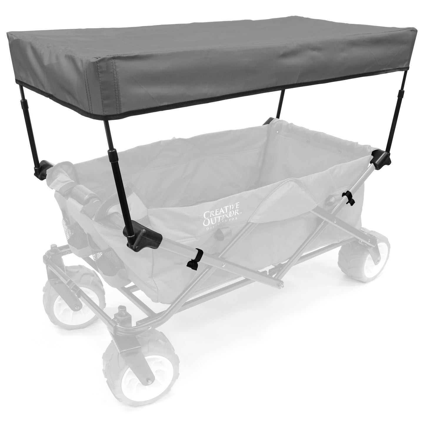 All-Terrain Folding Wagon Add-On Canopy Kit - Custom Folding Wagons