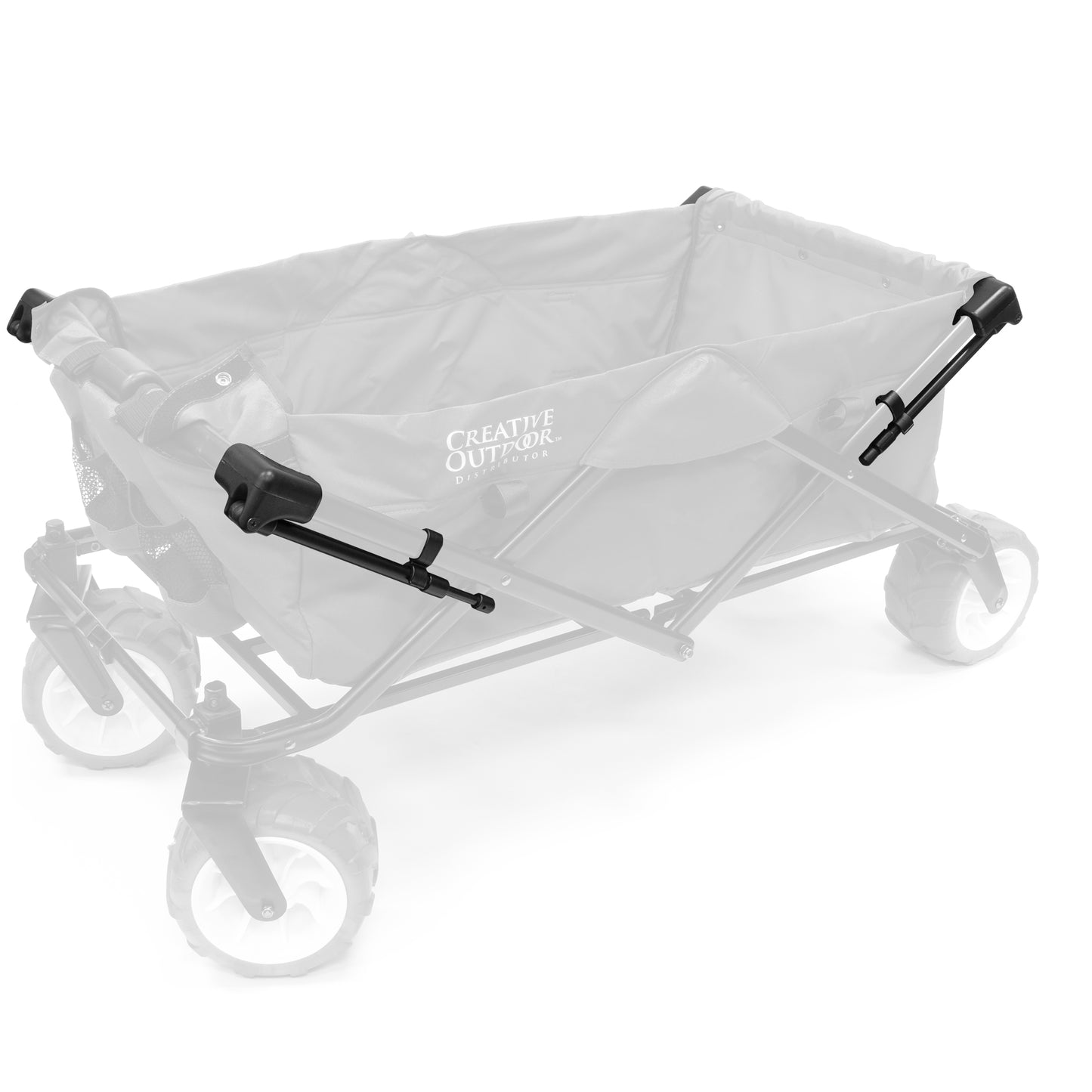 All-Terrain Folding Wagon Add-On Canopy Kit - Custom Folding Wagons