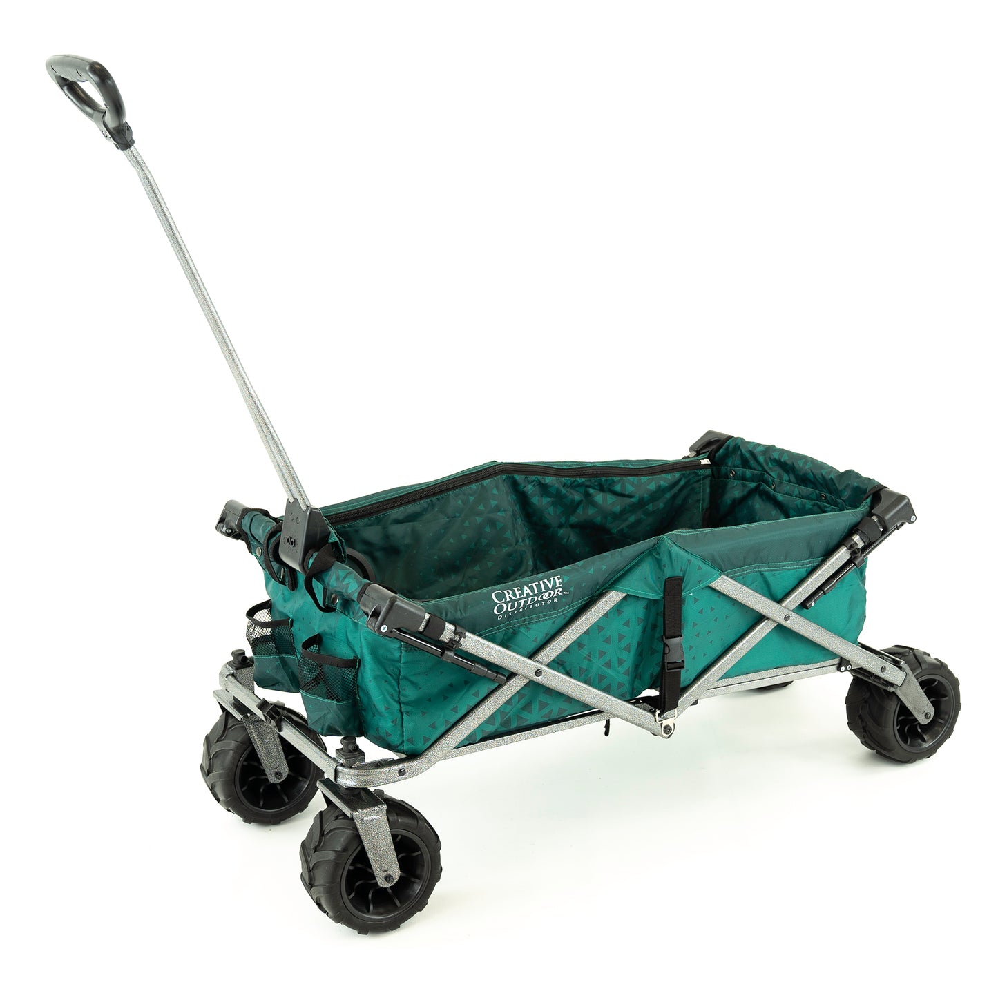 All-Terrain Deluxe Wagon - Forest Diamond - Custom Folding Wagons