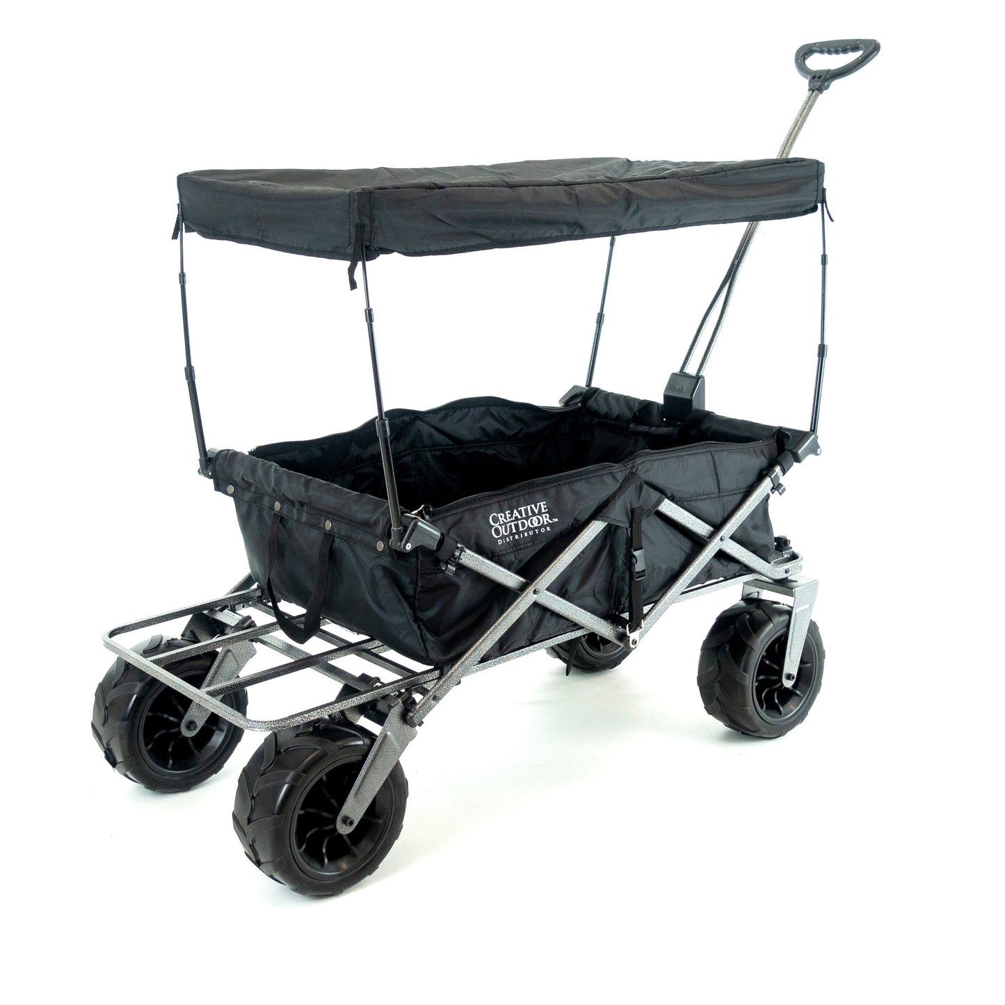 XXL Hauler Deluxe w/ Cooler Rack - Custom Folding Wagons