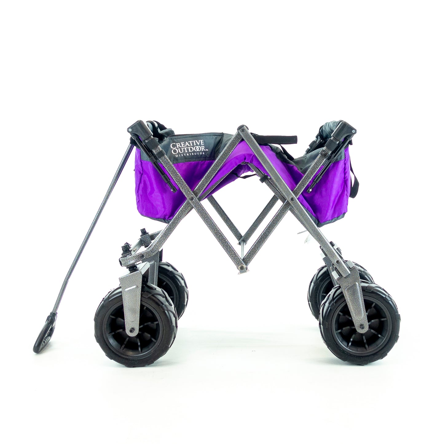 XXL Hauler Deluxe with Cooler Rack | Purple Grey - Custom Folding Wagons