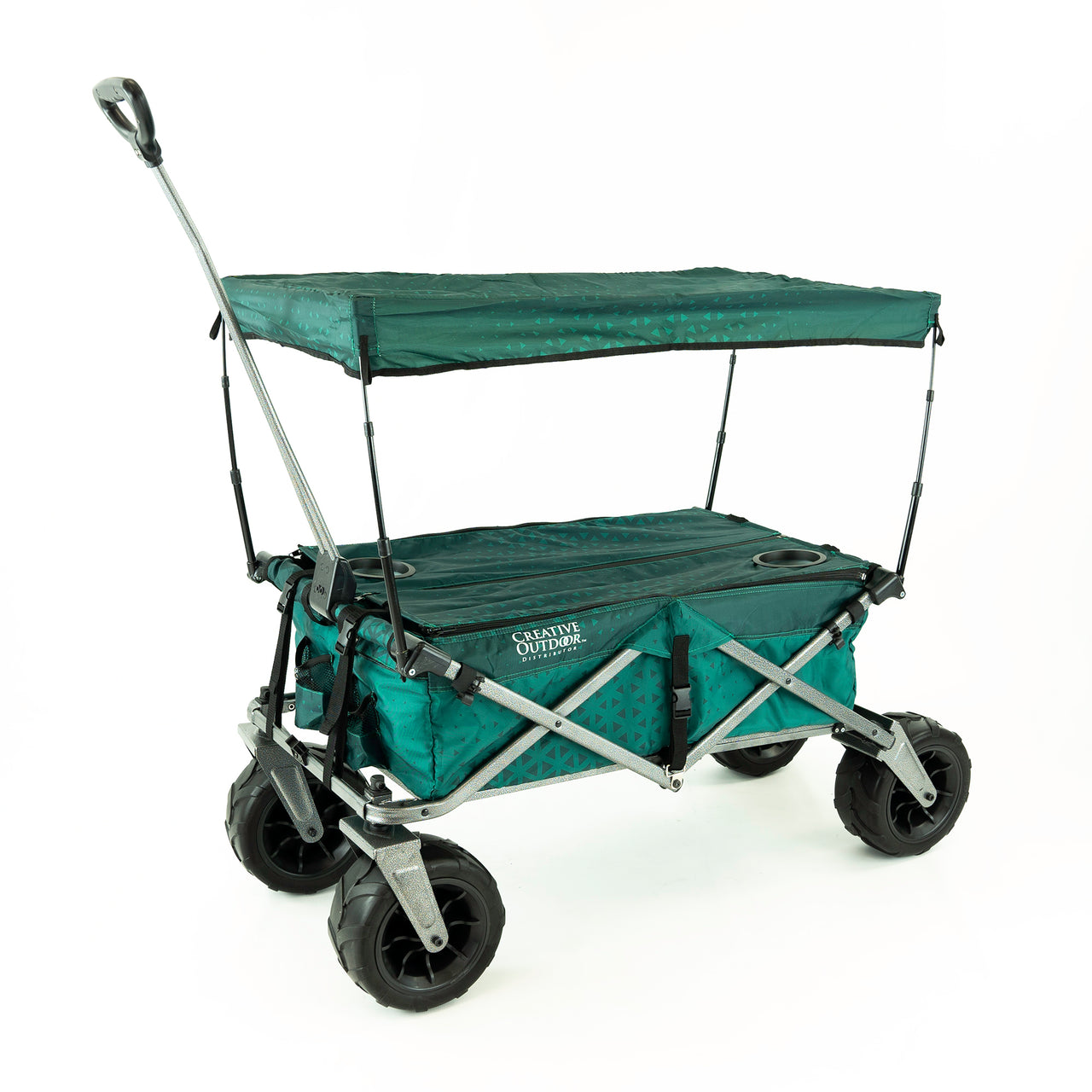 XXL Hauler Deluxe w/ Cooler Rack - Custom Folding Wagons