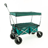 Thumbnail for XXL Hauler Deluxe w/ Cooler Rack - Custom Folding Wagons