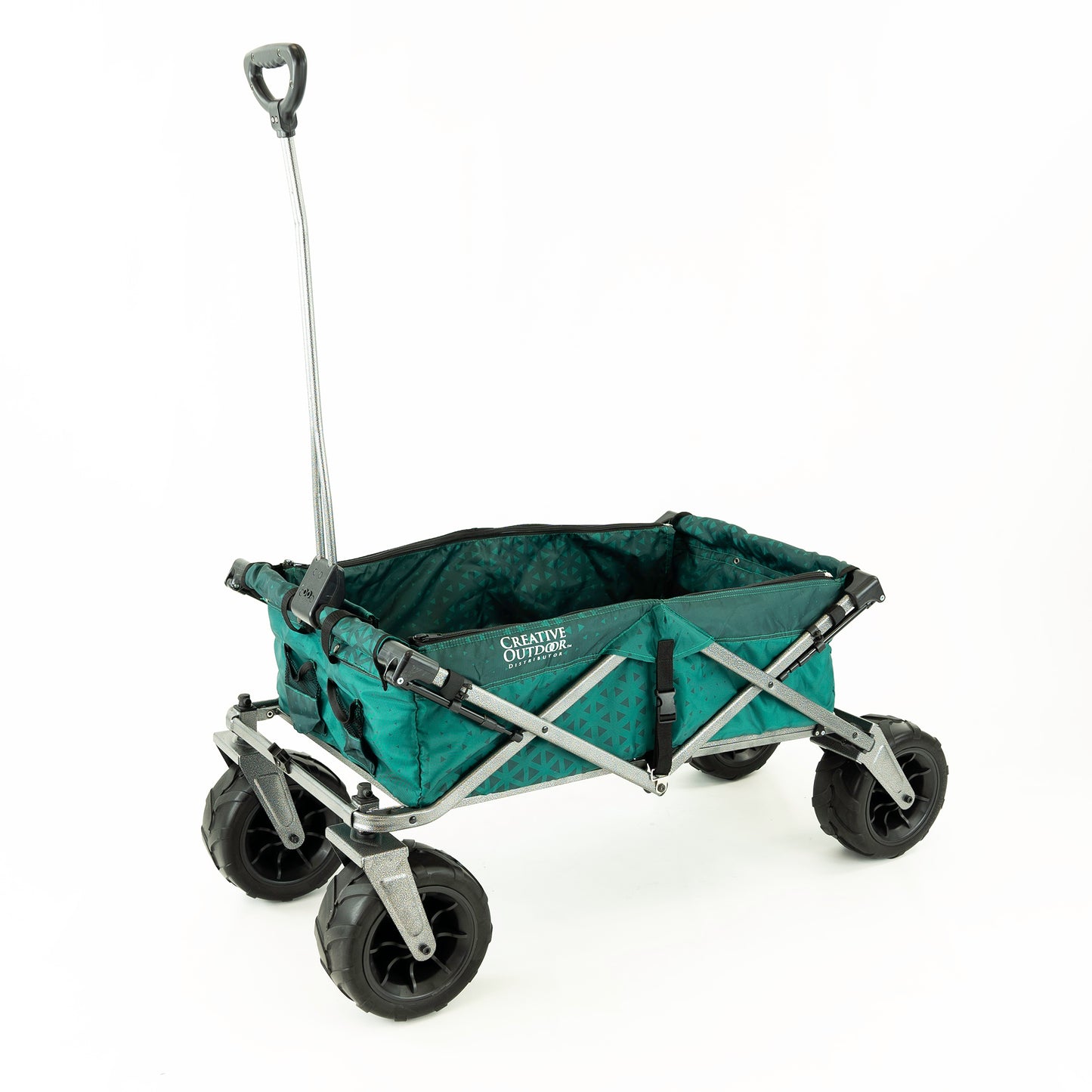 XXL Hauler Deluxe with Cooler Rack | Forest Diamond - Custom Folding Wagons