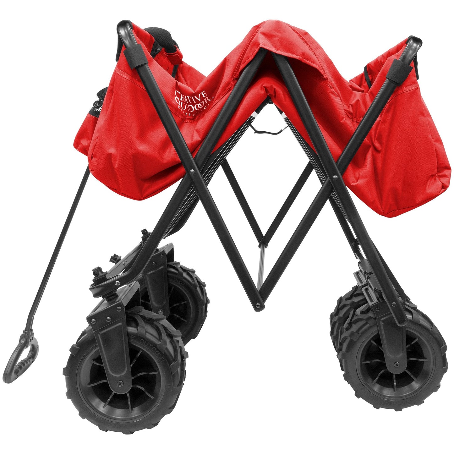 XXXL Monster Folding Wagon Red Folding