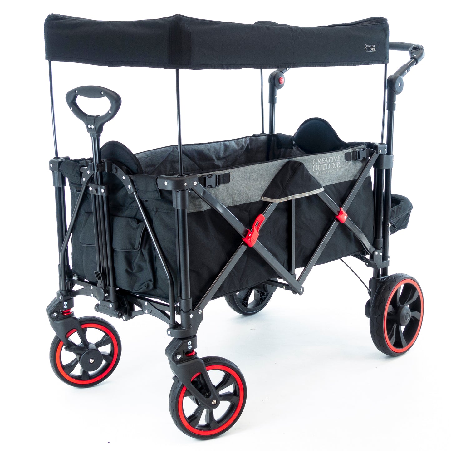 push-pull-folding-stroller-wagon-with-canopy-black