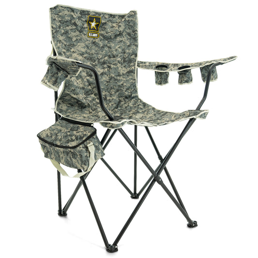 Giant Kingpin Folding Chair | Official US Army Licensed - Custom Folding Wagons