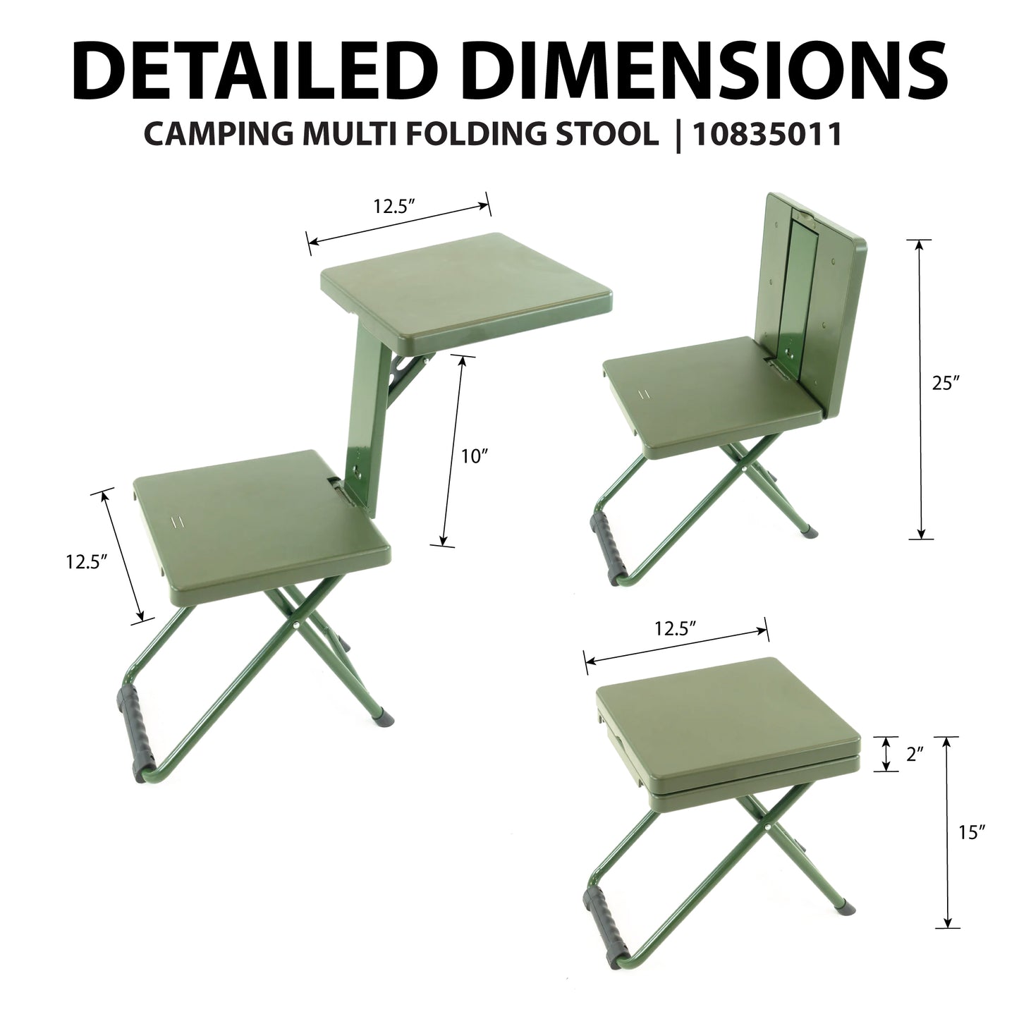 Camping Multi-Folding Stool - Custom Folding Wagons