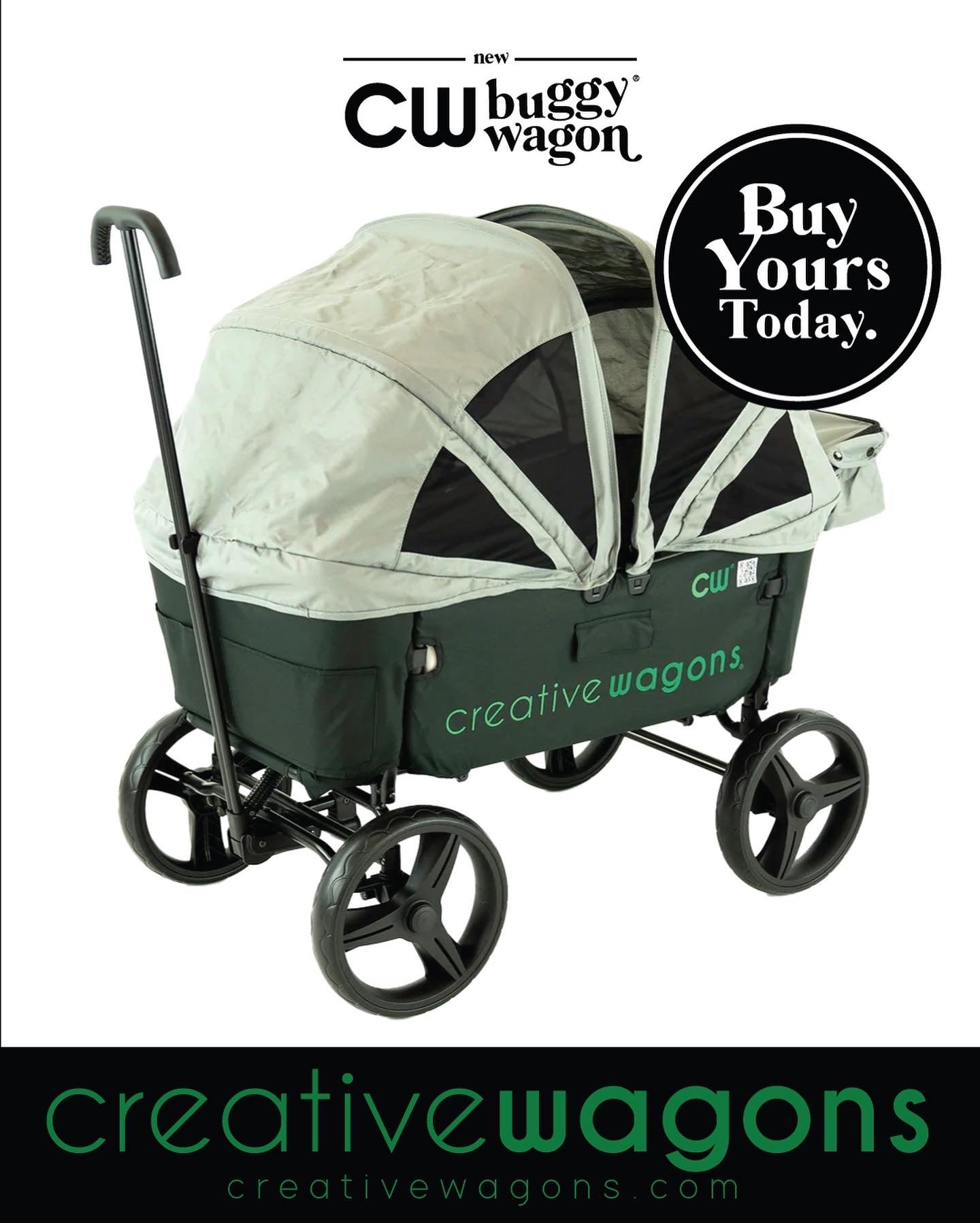 Wagon Buggy | Black - Custom Folding Wagons