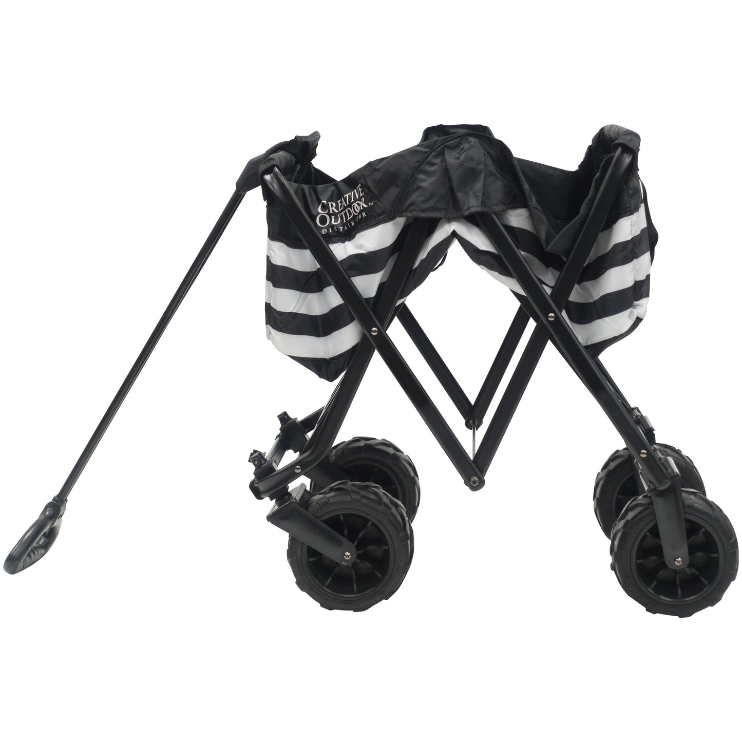 all-terrain-folding-wagon-black-and-white-stripes