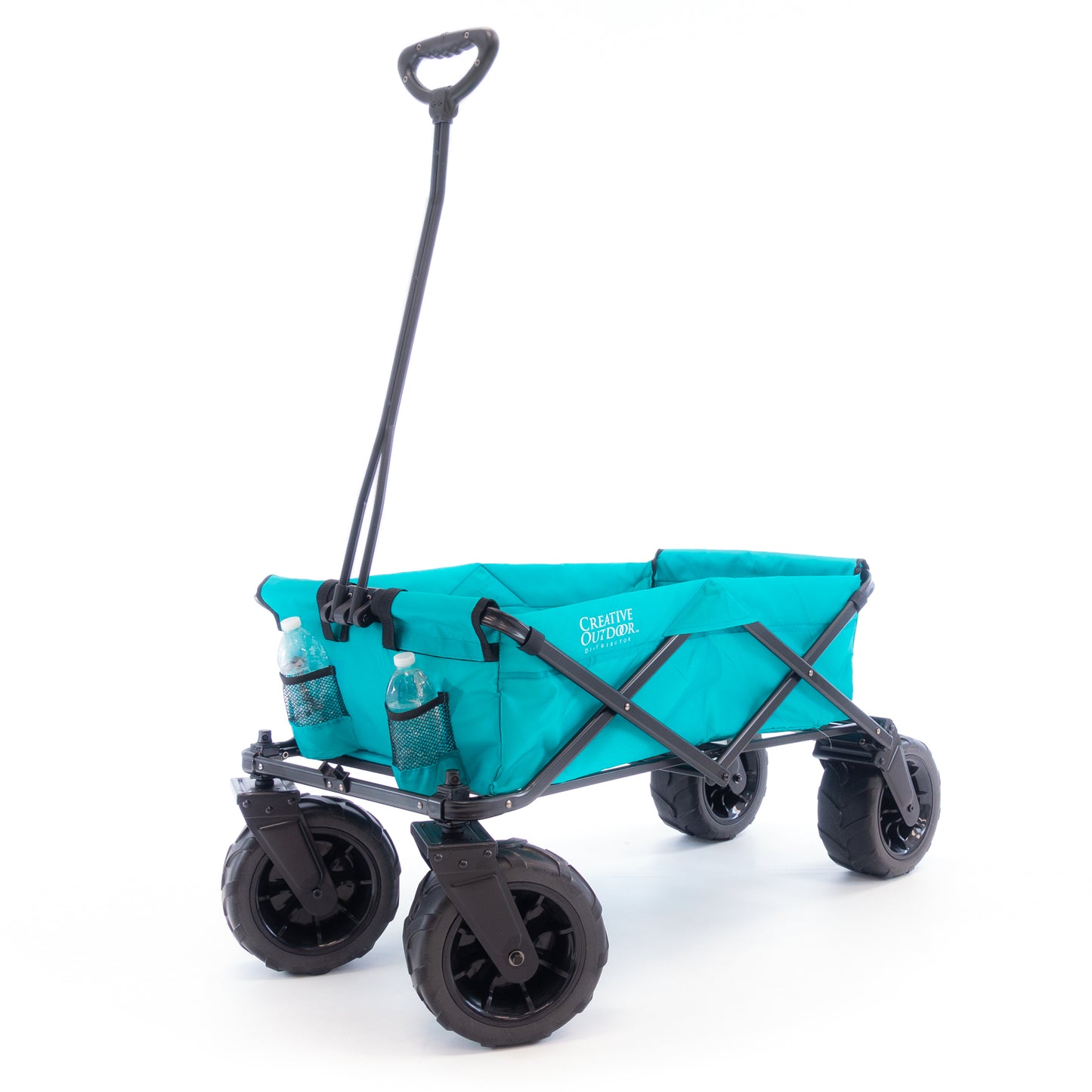 Signature Hauler | Teal - Custom Folding Wagons