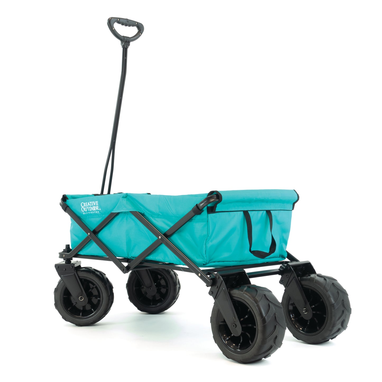 Signature Hauler | Teal - Custom Folding Wagons