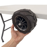 Thumbnail for Creative Outdoor Revolutionary 2 in 1 Rolling Table with Chair Rack | Add 4 Chairs