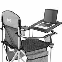Thumbnail for iChair Folding Wine Chair with Adjustable Table | Ocean Diamond - Custom Folding Wagons