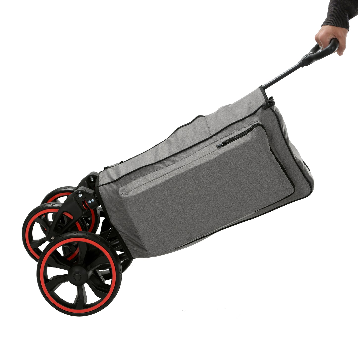 push-pull-folding-stroller-wagon-with-canopy