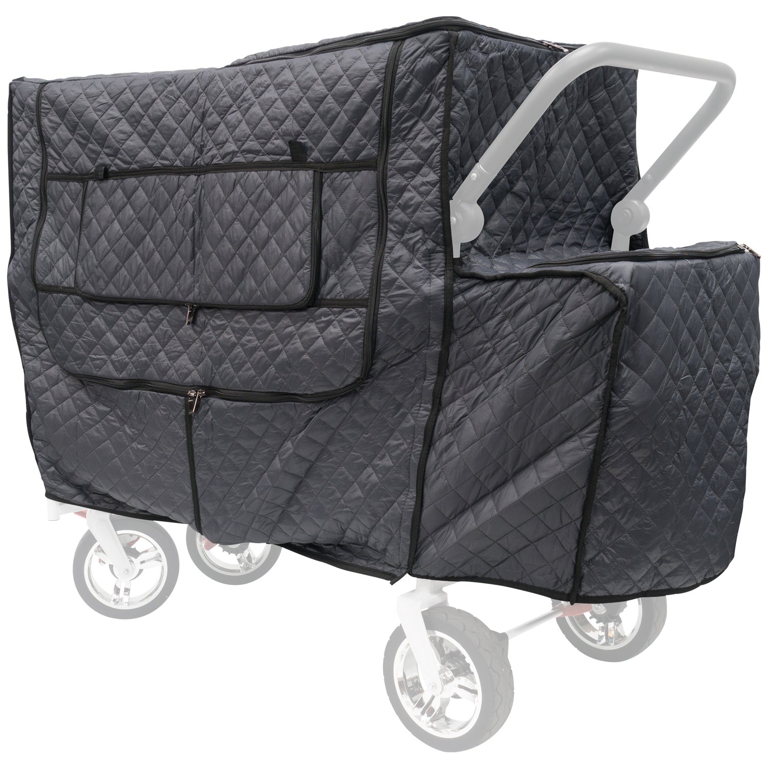 covered stroller wagon Quilted Winter Cover Pack & Push