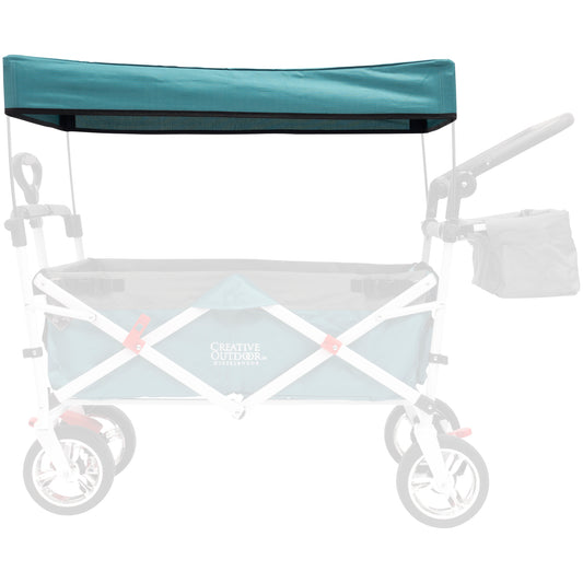 push-pull-folding-wagon-silver-series-replacement-canopy