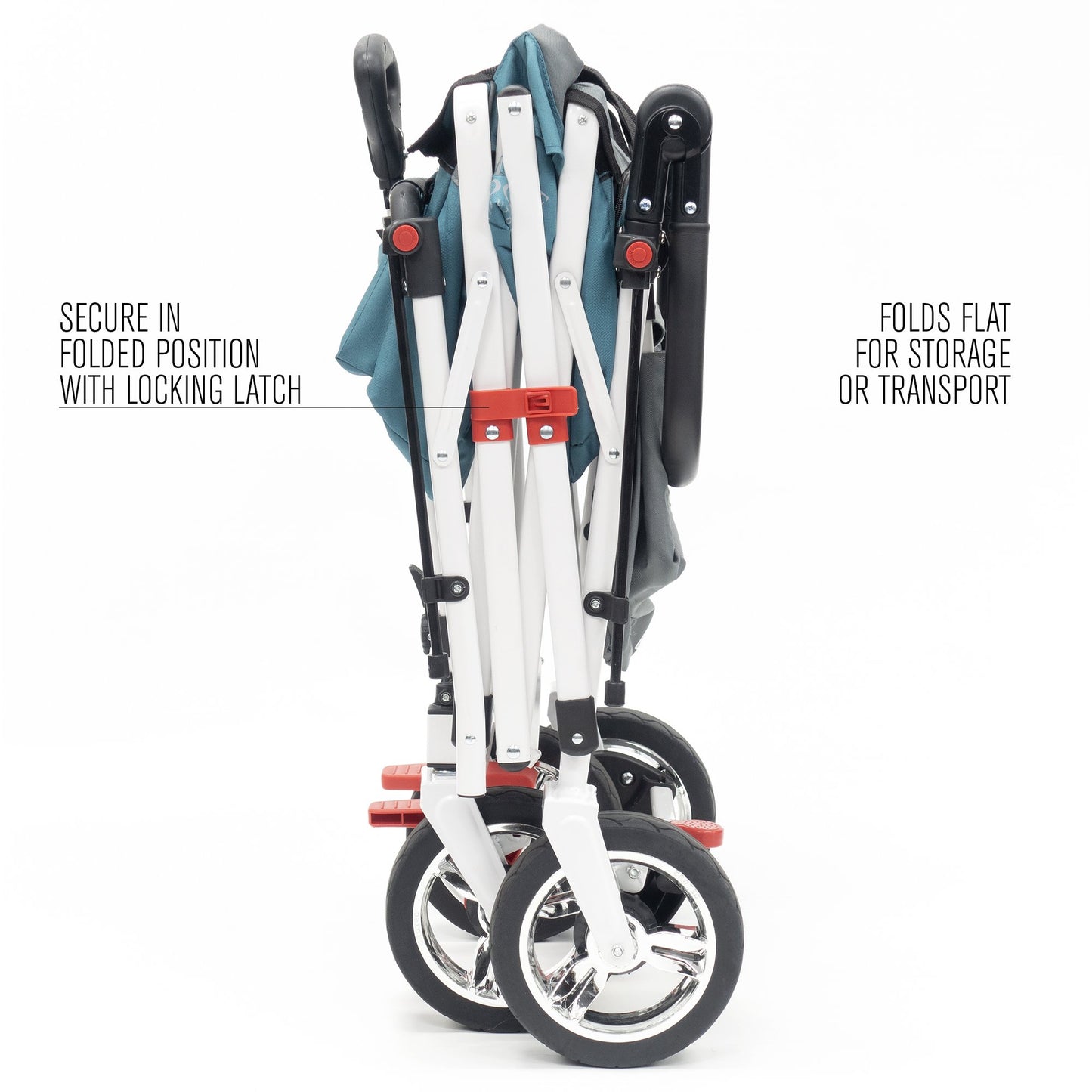 push-pull-silver-series-plus-folding-wagon-stroller-with-canopy-teal